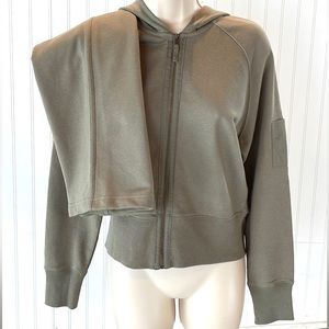 GAP ARMY GREEN ZIPPER FRONT HOODIE WITH BONUS PANTS